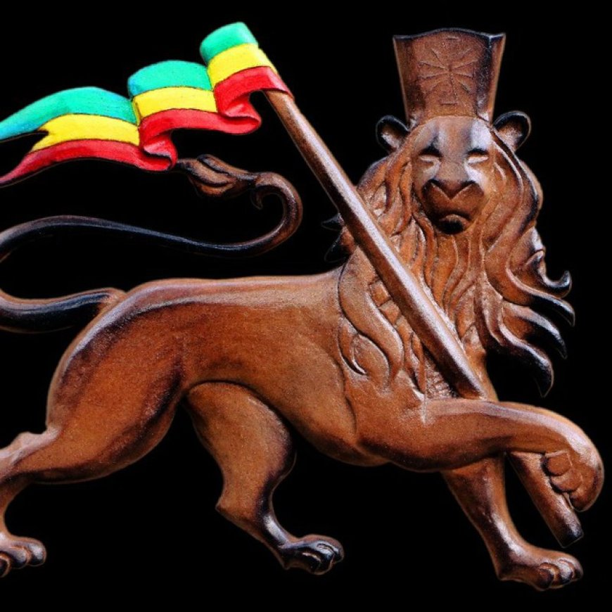 Lion of Judah emblem of the Ethiopian Empire